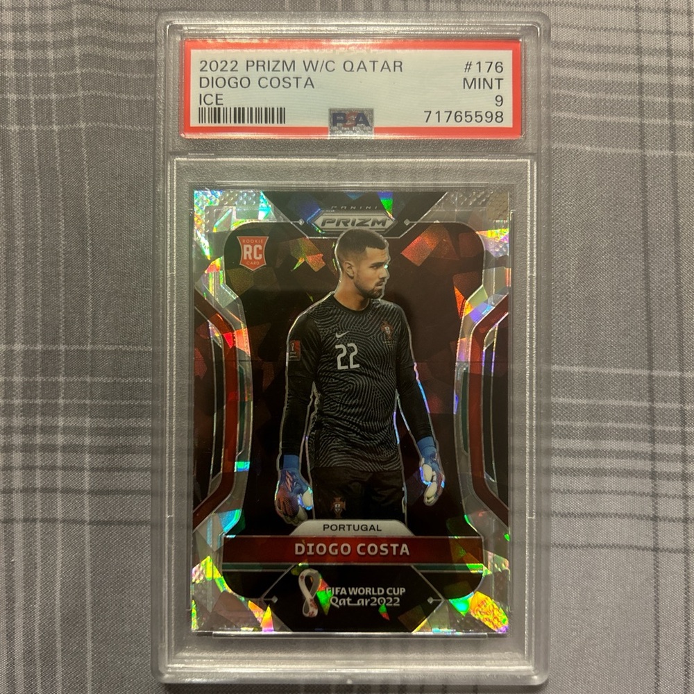 Panini 2022 Prizm W/C Qatar Card - Black and Silver
